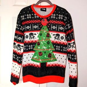 Star Wars Think Geek Ugly Christmas Sweater small